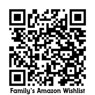 Family's Amazon Wishlist QR Code